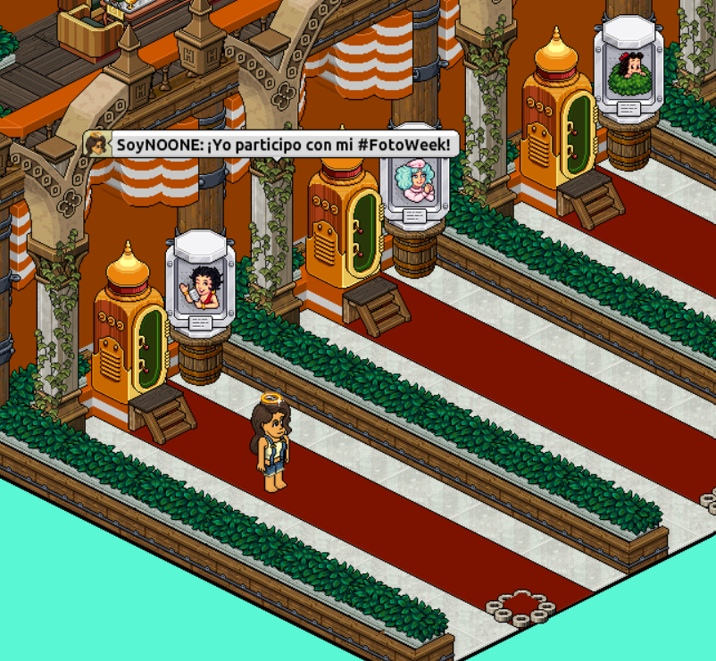SoyNOONE's tweet photo. Habbo nombre: SoyNOONE
¡Yo participo con mi #FotoWeek! en @ESHabboSecurity  🥰❤️ https://t.co/VfqpLKkhMz