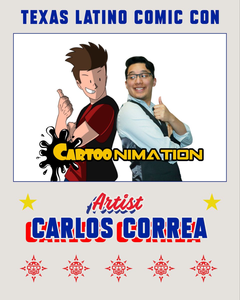 TxLatinoComics's tweet photo. Big news for #TLCC2026! 🔥 

Welcoming artist &amp; Webtoon creator Carlos Correa (@cartoonimation) — the talent behind “The Adventures of Nick Roger”!

Join us Saturday, August 1 at the Latino Cultural Center in Dallas for FREE family fun, art, and creator meetups. 
→ https://t.co/aKZWra2ZaP