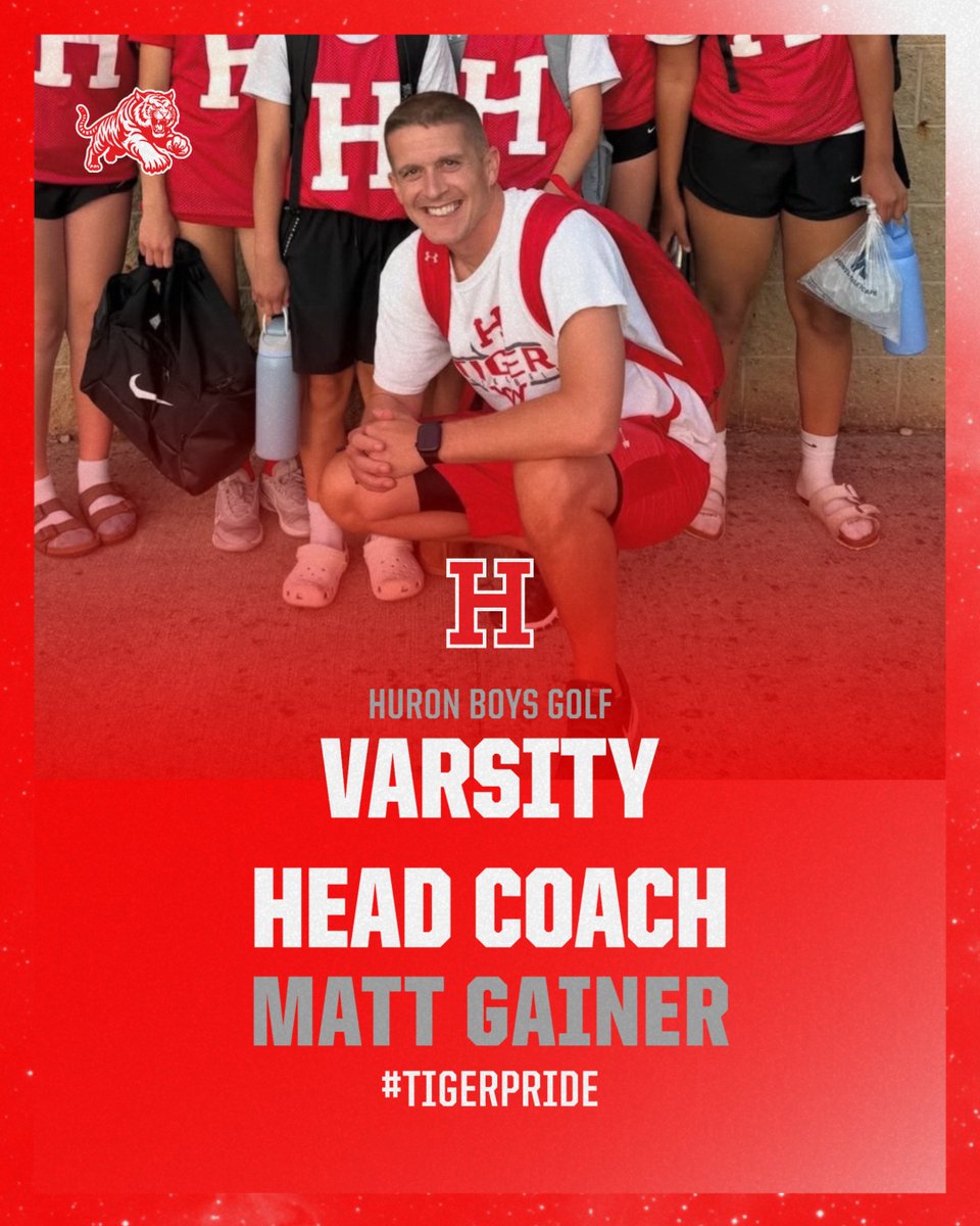 HCSTigers's tweet photo. Some new coaches on the block at Huron! Bright future ahead for all three of these programs!

#TigerPride https://t.co/O5OSwDK2Rq