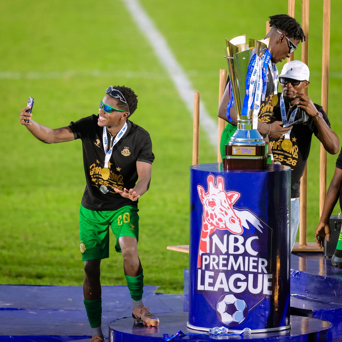 KawowoSports's tweet photo. 🥇Allan Okello celebrates his first Tanzania Premier League title win with @YoungAfricansSC. 🏆⚽🔥

#KawowoUpdates https://t.co/Q75WXFdxSf