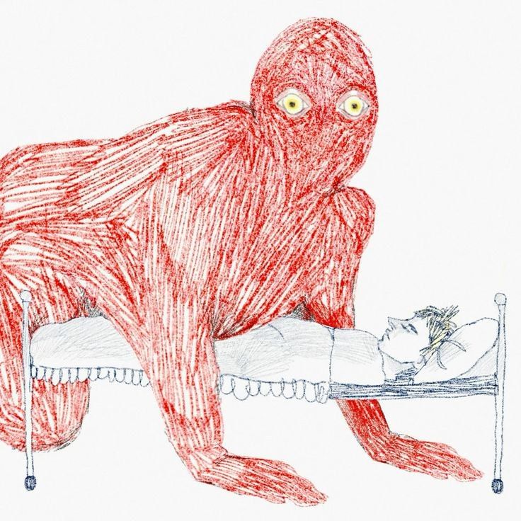 vintagestuff4's tweet photo. Sleep Paralysis 
Daniel Borgo https://t.co/A3DnZRAADs