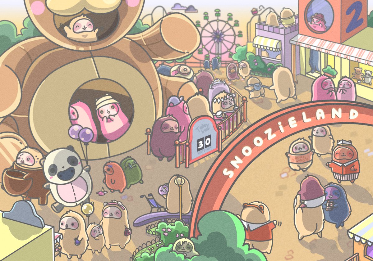 snooziesNFT's tweet photo. People often ask what the vision for Snoozies is.

The answer has never been "just another NFT collection."

We're building a world, a world filled with stories, friendships, creativity, and experiences that our community can be part of.

You're already starting to see the first pieces come together through our collaborations, and there's plenty more quietly being worked on behind the scenes.

This is only the beginning.