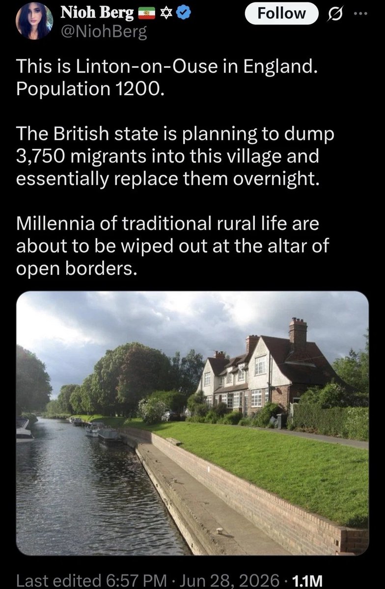 Sandra_G_Loftis's tweet photo. @RealJamesWoods So, there are "birthright" invaders and imported replacements....🤔

But I'll be damned if I know which is worse. https://t.co/wo79H1hOpu