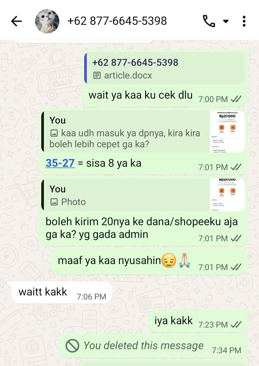 911emergencyf's tweet photo. @urjoktug hai ka, boleh tolong balikin duitku ya ka. walaupun buat kaka ga seberapa tp buatku lumayan. minimal respon ka aku maklumin kok kalau lupa🙏🏻 https://t.co/LhWFManYSo