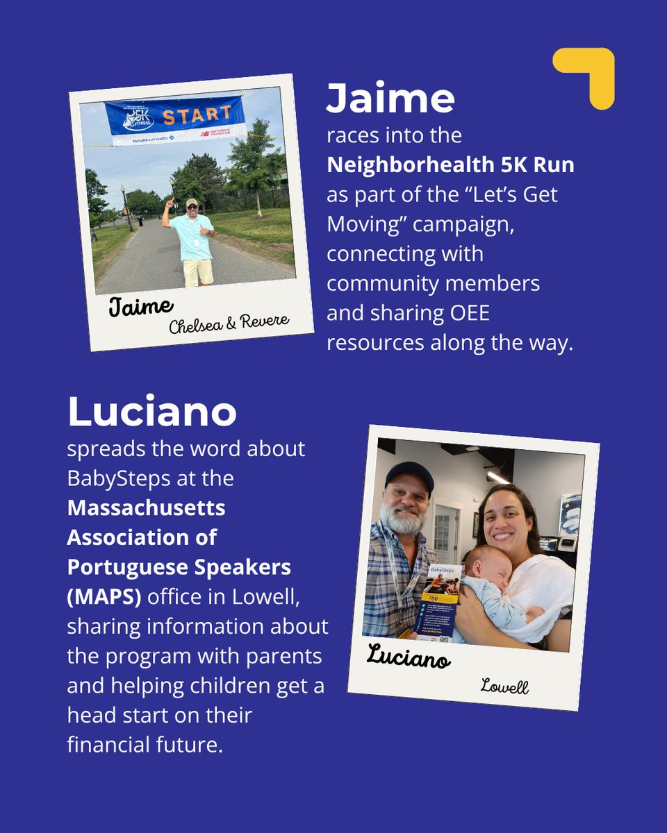 EmpowermentMA's tweet photo. Just some of the highlights from this past month!

Our Community Ambassadors have been connecting with residents and organizations throughout Massachusetts.

Want to get in touch with an Ambassador near you? Visit: https://t.co/ILEAu50FWb https://t.co/EkGBykX4mj