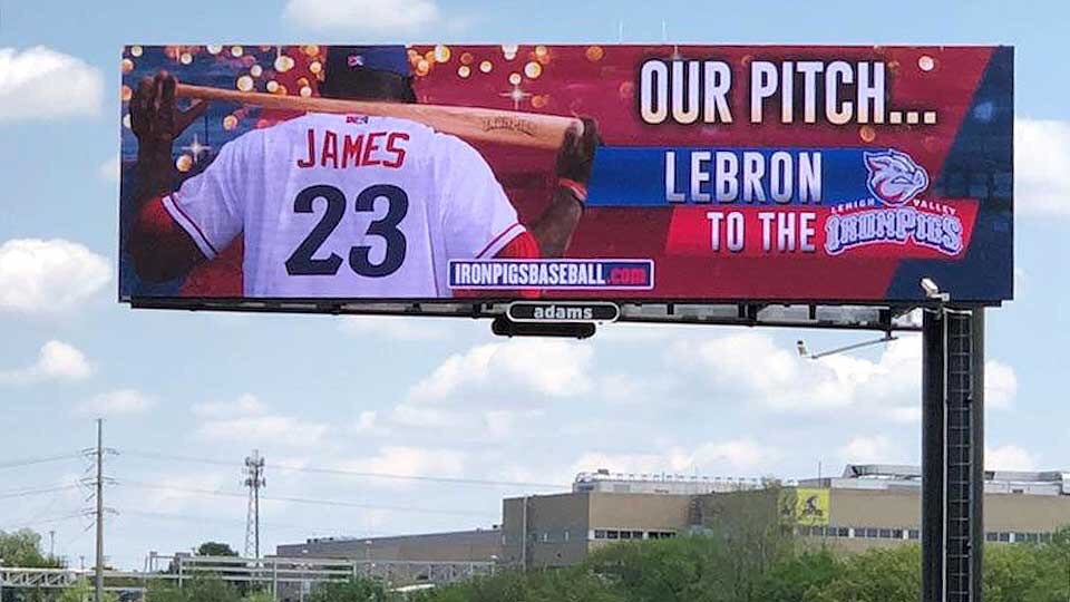 IronPigs's tweet photo. Time to break this bad boy out again??
#LVWantsLeBron https://t.co/FT3lkyDZkv