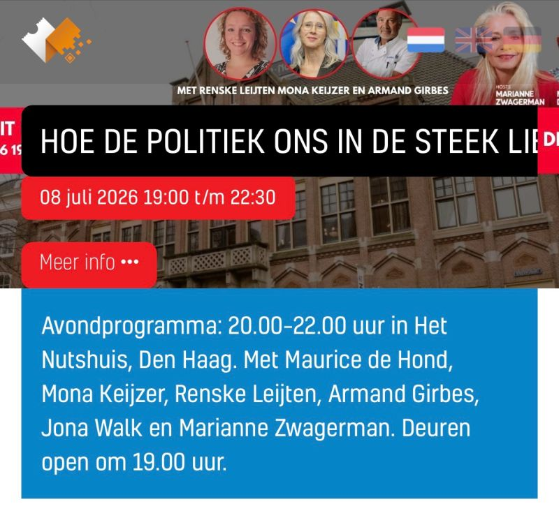 VierdeGolf's tweet photo. Welkom op wo 8 juli in Het Nutshuis in Den Haag! @dwarsnieuws , @VierdeGolf  en @mauricedehond  brengen hoofdrolspelers bij elkaar. 
De dag begint om 9 uur wanneer @VierdeGolf  het boek 'In Covid’s Wake: How Our Politics Failed Us' aanbiedt aan de parlementaire enquêtecie https://t.co/TcBE2Y9Pm4