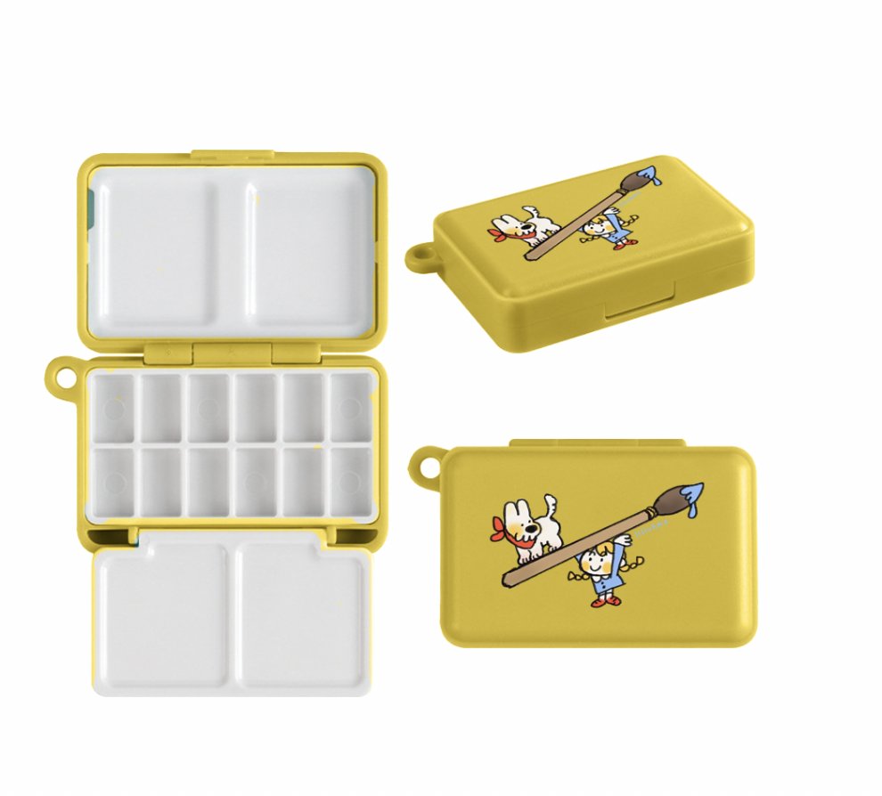 liliuhms's tweet photo. mini travel paint palettes keychains!! https://t.co/HQ8Dlaxqiq