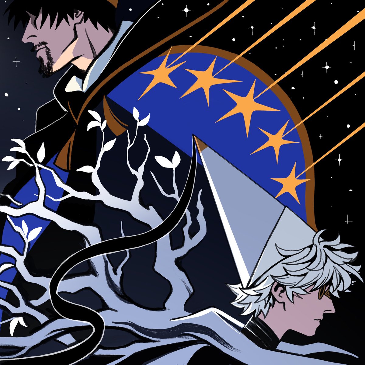 vah_arina's tweet photo. "I once read an old poem that likened stars to boats sailing through the night sky."
#witchhatatelier #orufrey https://t.co/MbciO5wJz2