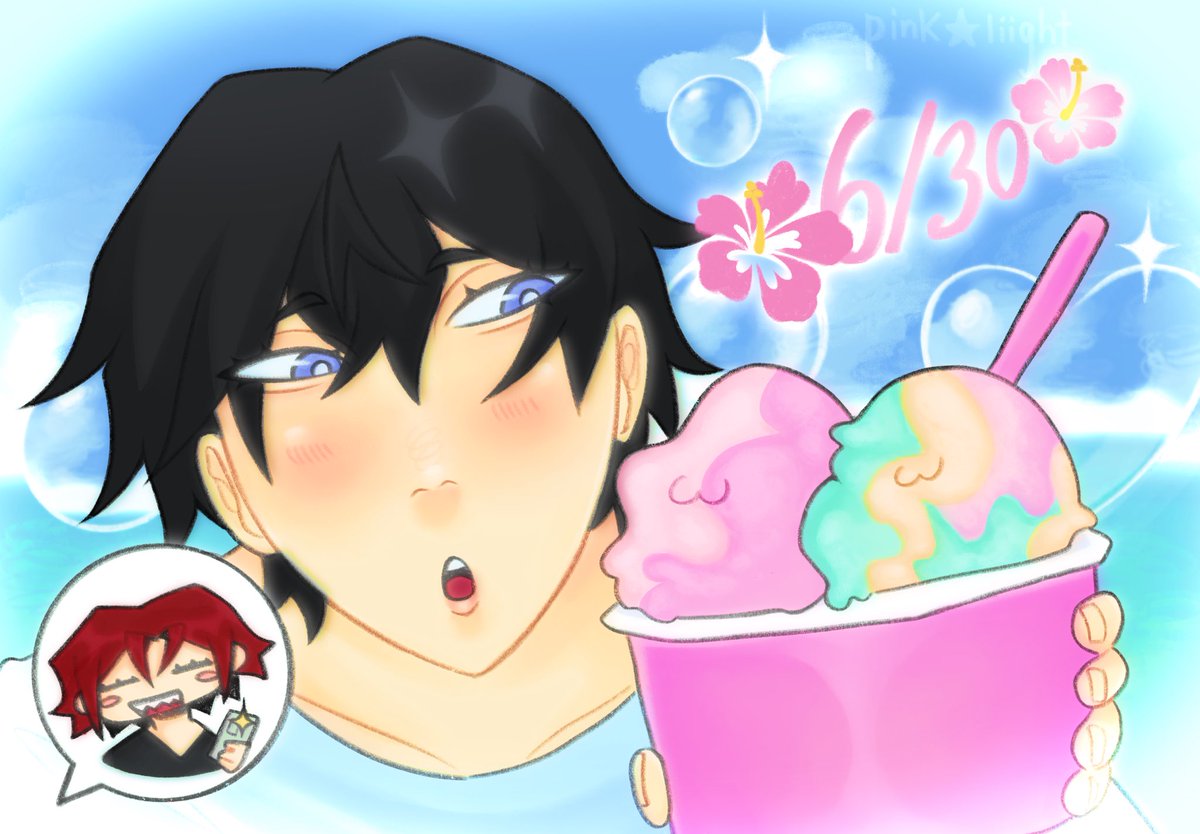 pinkstarliight's tweet photo. haru day 🌺 #Free_Birthday #七瀬遙生誕祭2026 #TV_Free https://t.co/rCrpgC0BRx