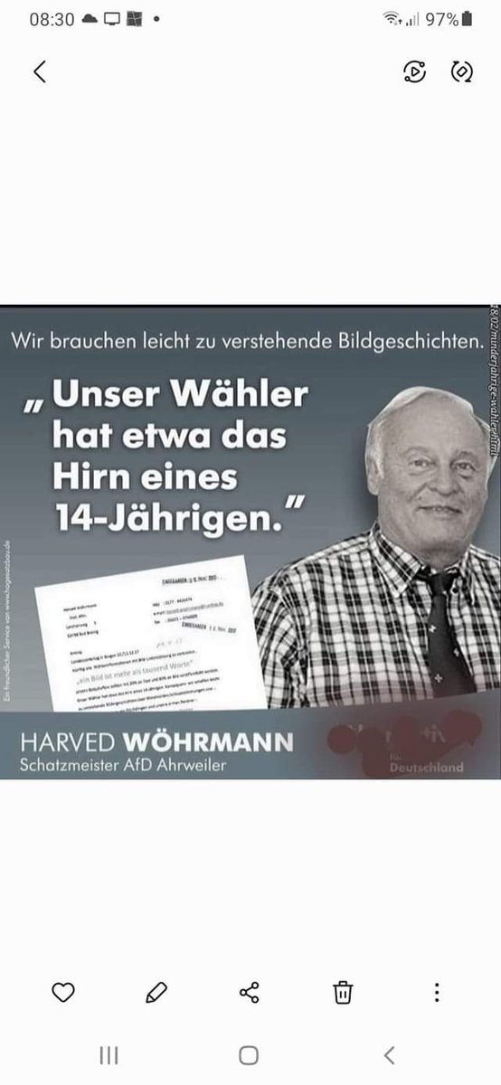 einPirol's tweet photo. @MeriBlazevskaja @michael19994035 oh Gott oh Gott oh Gott, hätte es diesen Text nicht auch in deutscher Sprache gegeben??
🤦‍♀️🤦‍♀️

passt auf den ersten Blick ganz zu vielen Aussagen, die man die letzte Zeit über typische mentale Fähigkeiten AfD-naher Menschen erfährt... https://t.co/4NAtvFvP7Z