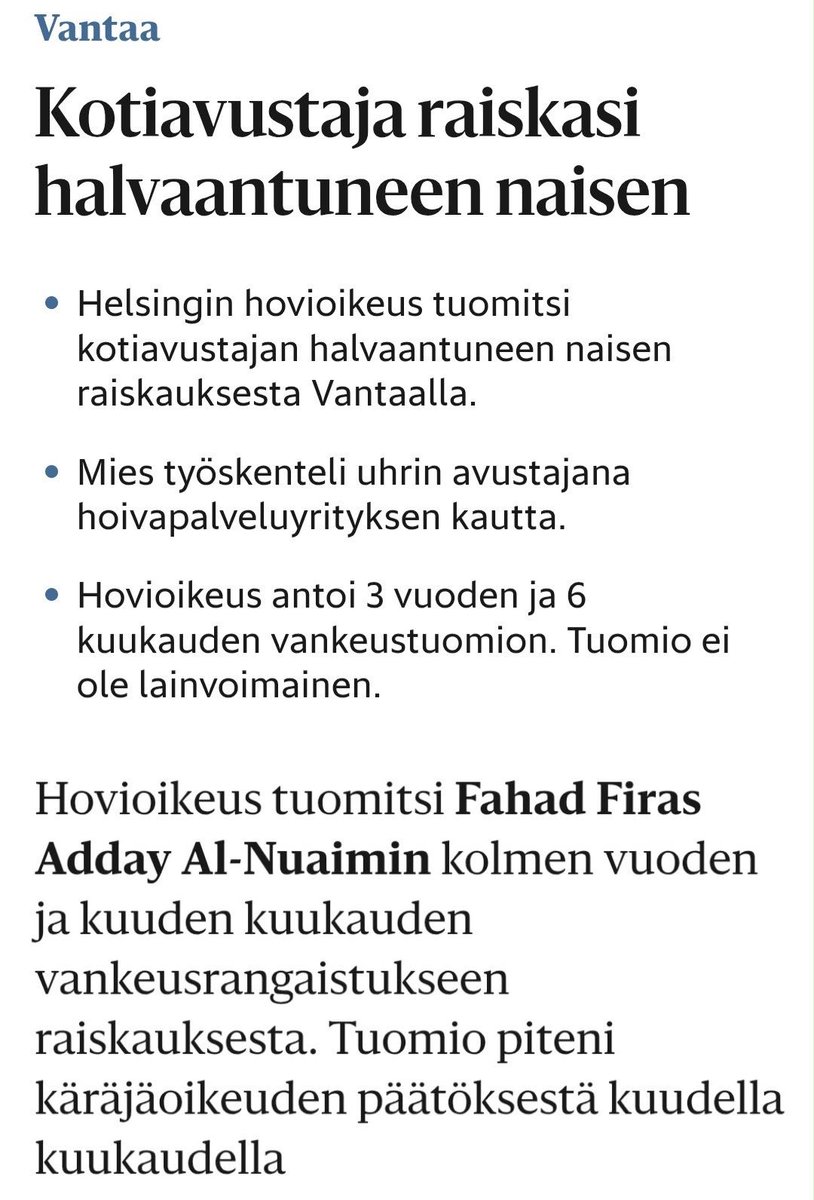 LarryStaples78's tweet photo. Sipilän vika. Olis antanu vittu sen kämppäsä tälle sillon kymmenen vuotta sitten ni ei varmasti olis raiskannut. Vitun oikeisto!!! https://t.co/yRLzgPguuJ