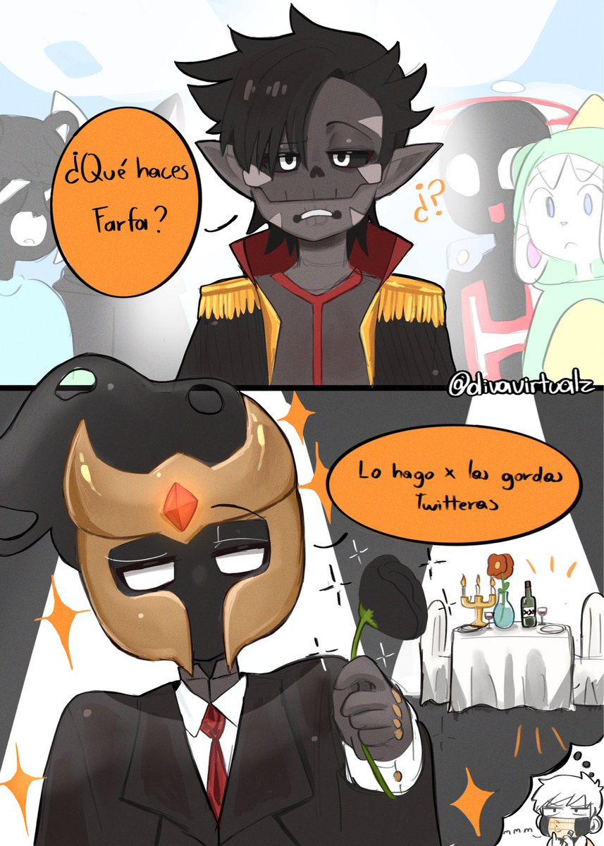 divavirtualz's tweet photo. Farfa x Rich el fanfic https://t.co/X73fGpkS5t