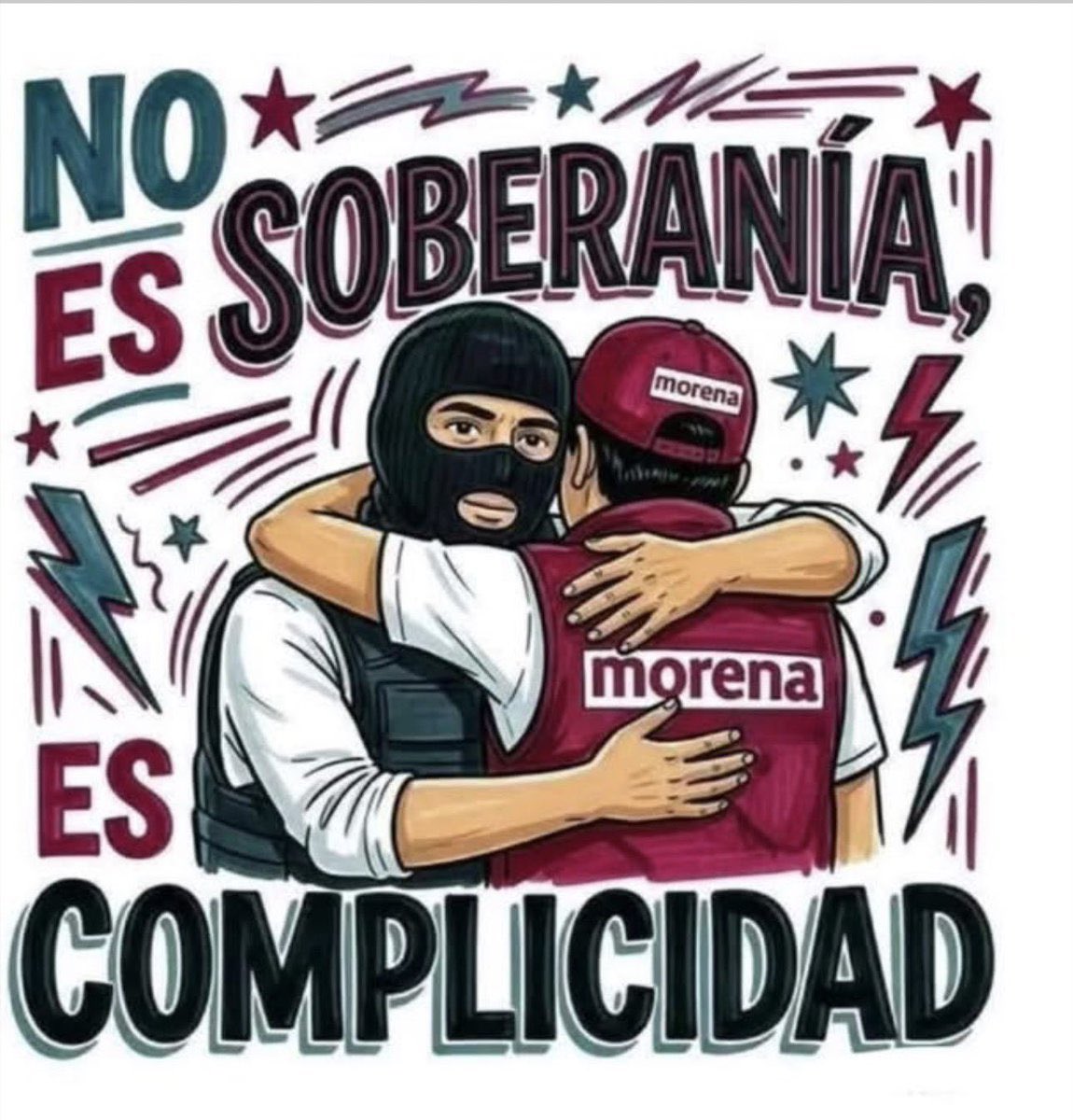 asahade's tweet photo. @ReporterosMX_ @CiroGomezL El narco partido @PartidoMorenaMx te protege si eres narco o secuestrador. Ánimo delincuencia!!!! https://t.co/rCRK24z3yF
