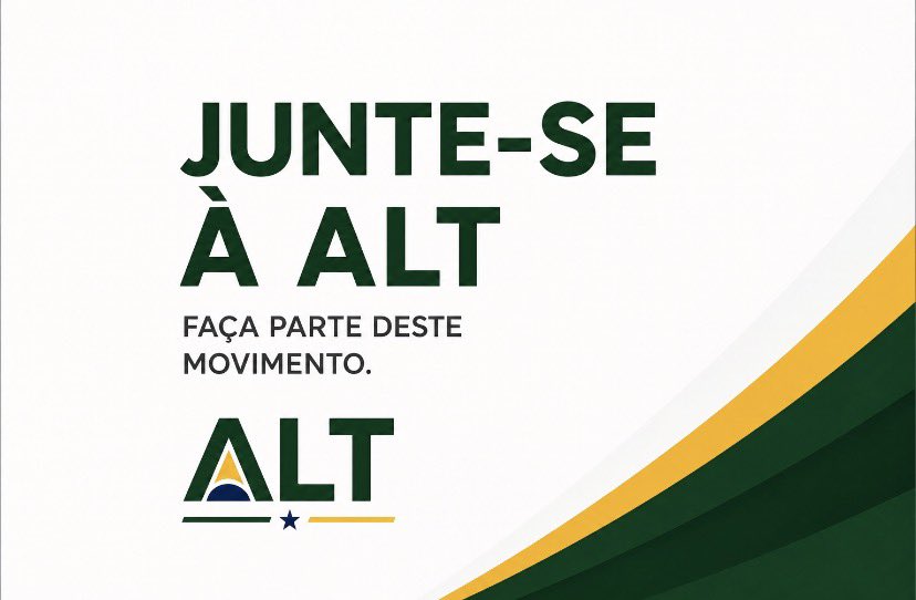 AliancaALT's tweet photo. FILIAÇÕES OFICIALMENTE ABERTAS

A Aliança pela Liberdade e Tradição (ALT) informa que estão oficialmente abertas as filiações para novos membros do movimento.

🔗 https://t.co/c8rCzlD4be

📱 Acesse o site para acesso aos manifestos e regulamentos.

🔗 https://t.co/jrccZvZSsn https://t.co/NZtosNNlwn
