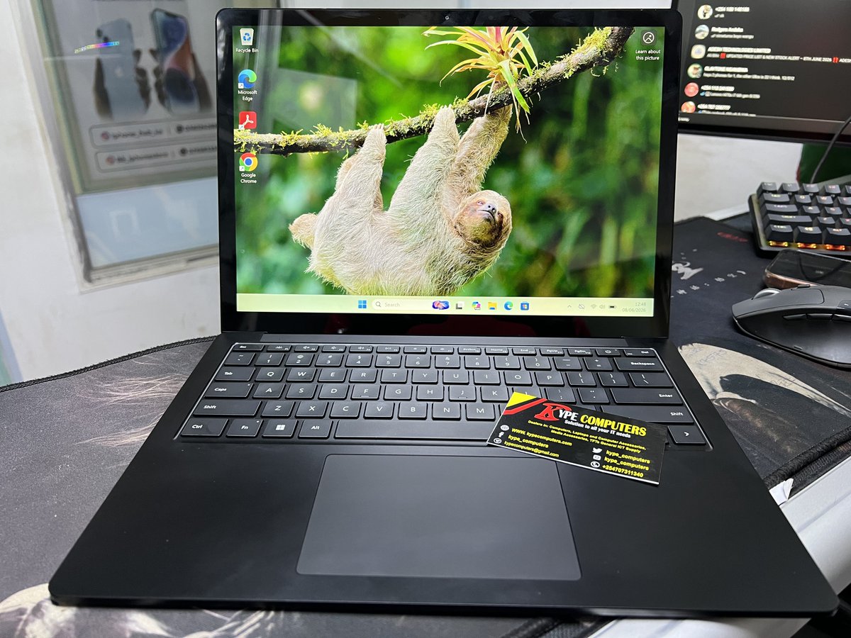 KypeITsolutions's tweet photo. Microsoft Surface Laptop 4
•Ryzen 5 Surface Edition (6 cores / 12 threads)
•16GB RAM
•256GB removable SSD
•13.5-inch high-resolution PixelSense touchscreen
•Premium aluminum build
•Excellent keyboard and touchpad
•Windows Hello facial recognition
•Wi-Fi 6
•Long battery life

Microsoft Surface Laptop 4 is an excellent premium ultrabook for productivity, students, and professionals. Its 3:2 touchscreen display provides more vertical workspace than a typical 16:9 laptop, making it especially comfortable for reading documents, coding, and web browsing.

Kes 40,000

Call 0707311340

Order online https://t.co/udKD21pzcl