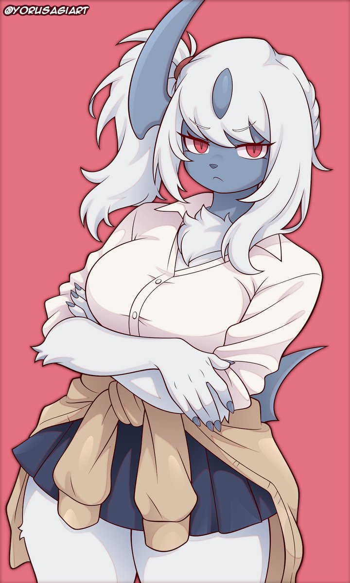 YorusagiArt's tweet photo. Absol makes a great Gyaru Pokemon.
There is this one manga that made me love side ponytails... > . > https://t.co/4vgv9oVtrd