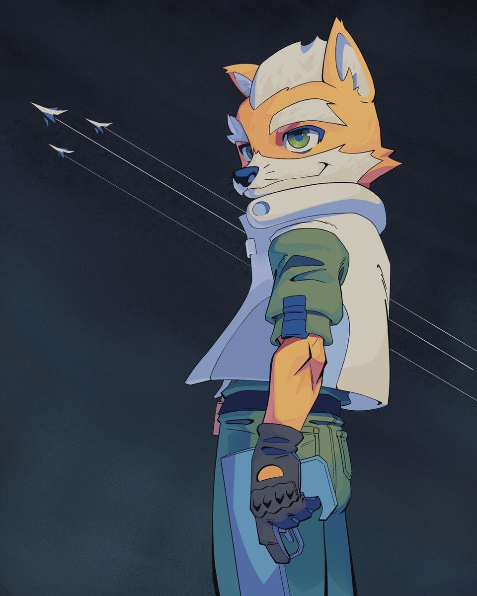 GvCloud's tweet photo. I love StarFox! I wish I was better at drawing Fox though https://t.co/JhRX1HORVw
