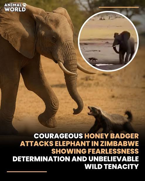 Dr_Daniel_Ojo's tweet photo. Honey Badgers will never  cease to amaze me. You can't be more stubborn. https://t.co/waARhYOW5U