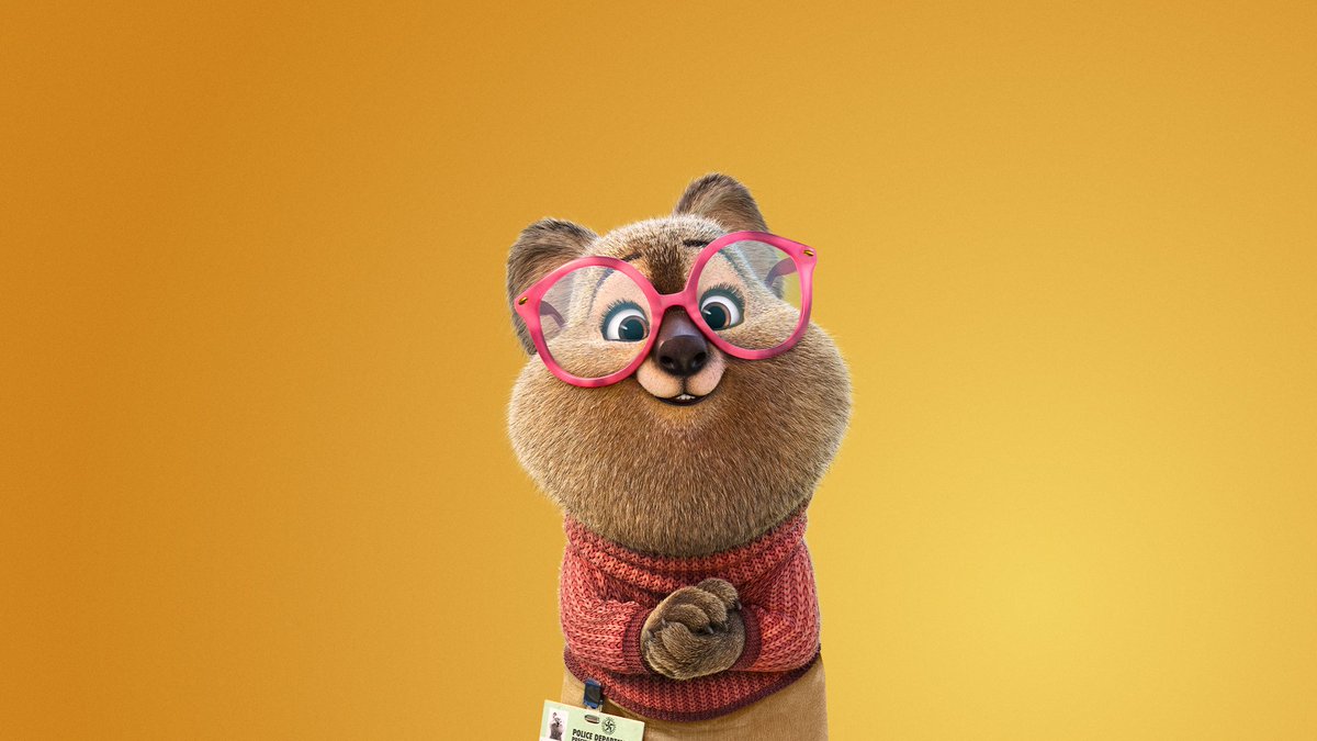 forthereading's tweet photo. I watched Zootopia 2 last night. There's a quokka in it. I repeat: There is a quokka! https://t.co/bO5tD6K1Wd