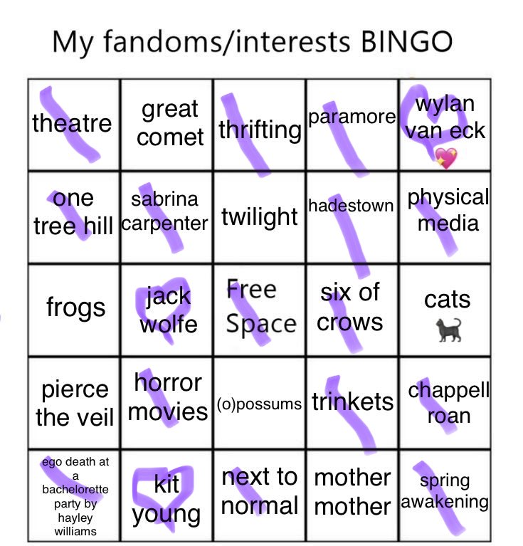 wesperwolfe's tweet photo. @_marlenegoss BINGO https://t.co/FvwV7oOPkT