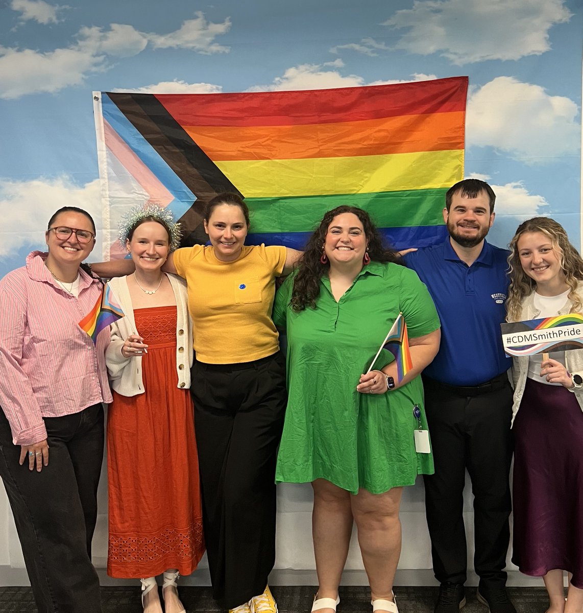 CDMSmith's tweet photo. As we wrap up our #ConnectWithPride celebrations, we'd like to extend a huge thank you to everyone who spent June celebrating Pride with us. ๐ณ๏ธโ๐
This #PrideMonth and every month, letโs continue to lead with pride! ๐ https://t.co/PZbBhBLzp7