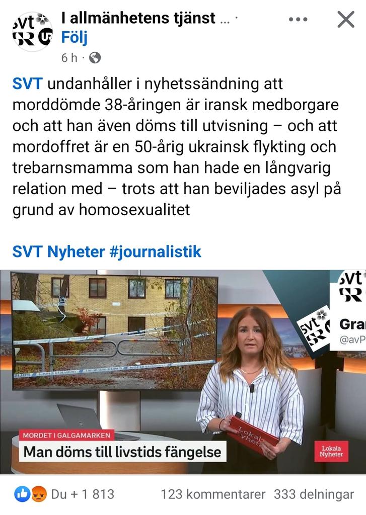 Stort_allvar's tweet photo. Ni vet det där med "oberoende" SVT....?
Och Svensson i TV-soffan fattar inget. https://t.co/Sd9JcQcL3f