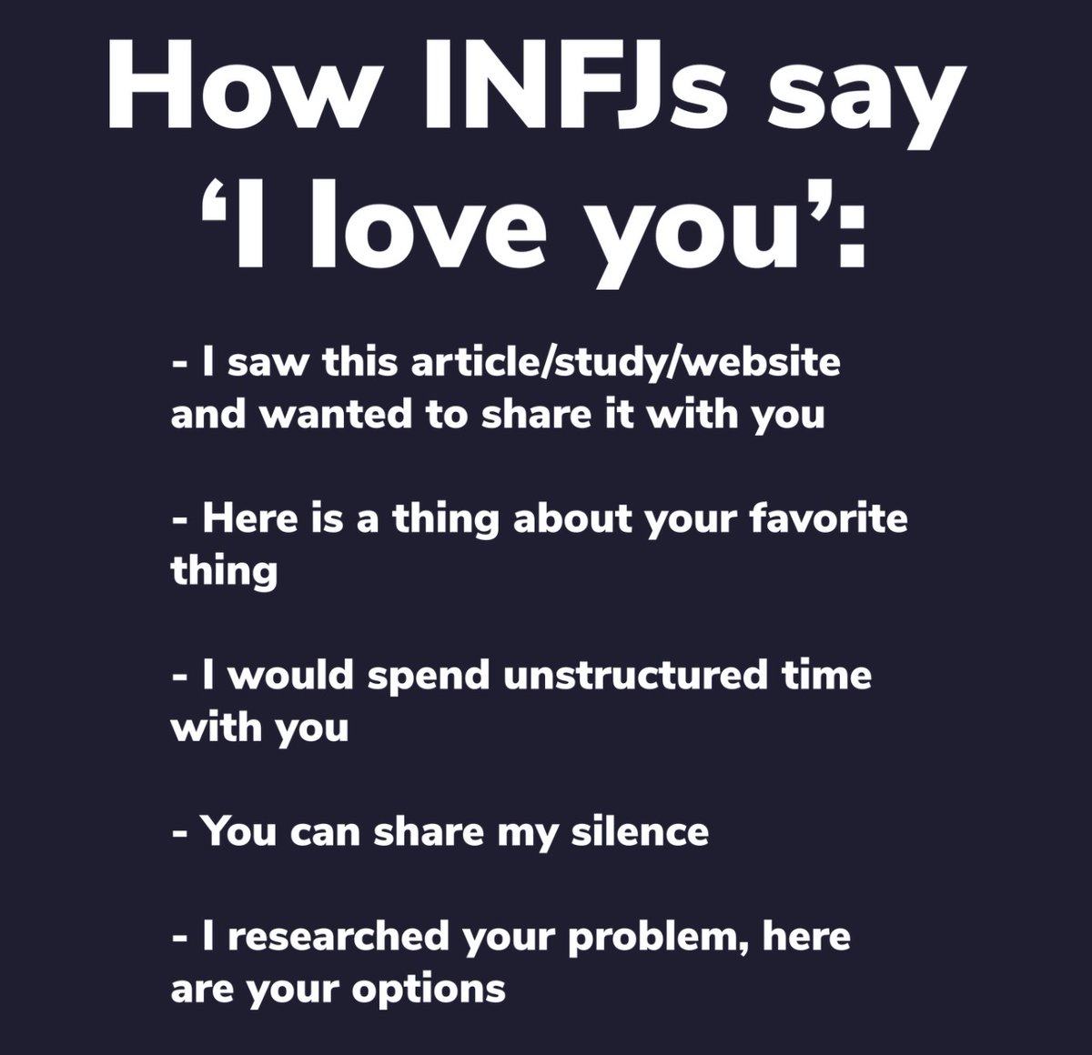 INFJProblems tweet picture