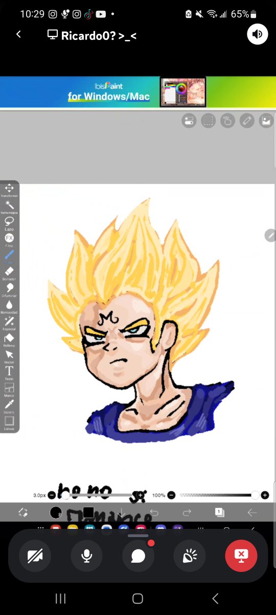 when_felfort's tweet photo. Majin Vegeta I did on vc! Wahoo!
#dragonball https://t.co/pYi7OheOtp