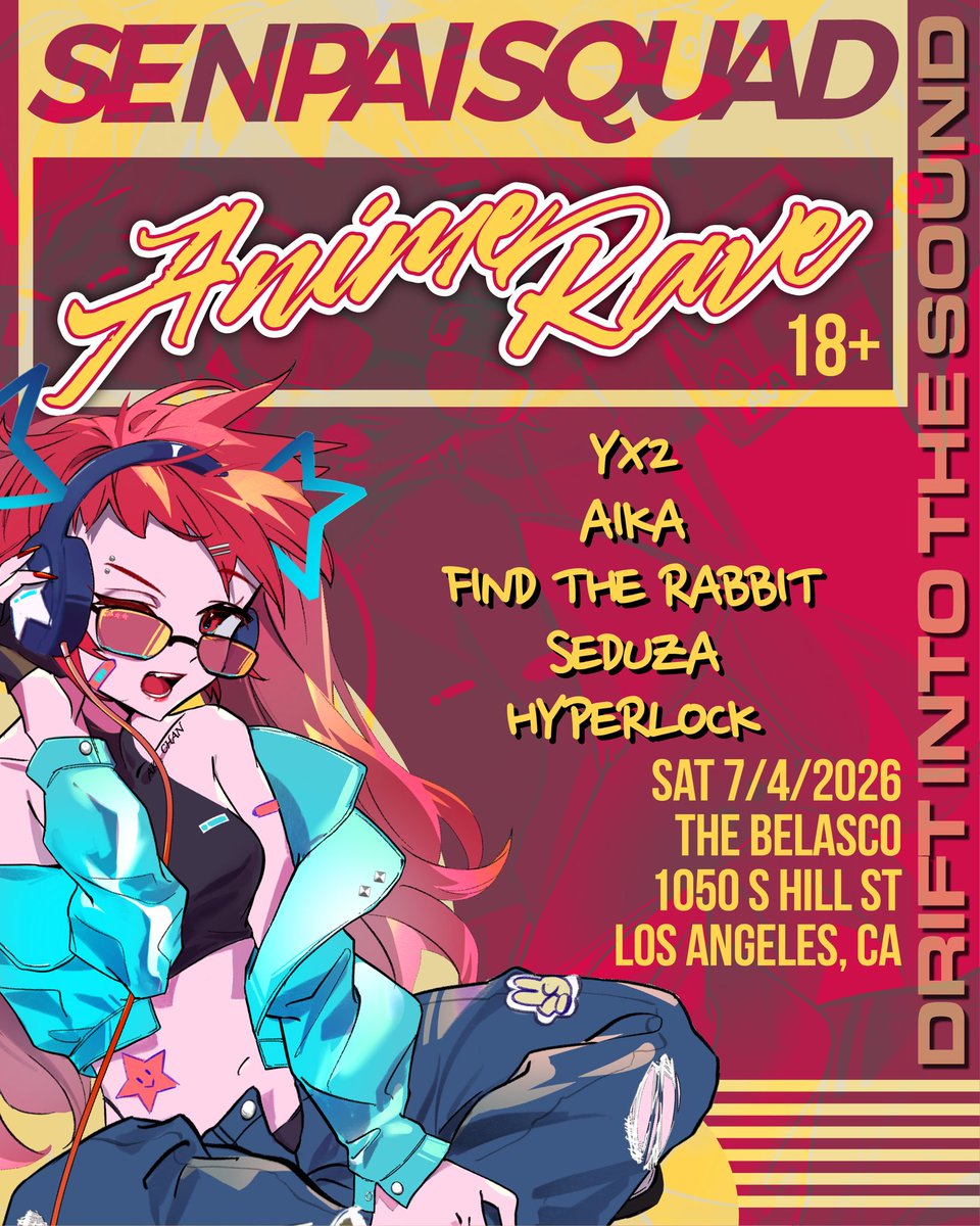 ANIME FANS! Are you ready to party in Los Angeles on 4th of July