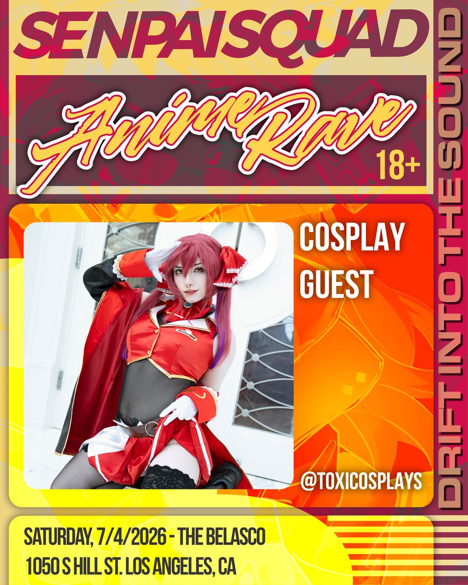 ANIME FANS! Are you ready to party in Los Angeles on 4th of July