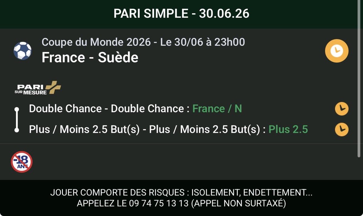 Lebureaudespr's tweet photo. 🏆Prono Coupe Du Monde 🌍

France - Suède 

➡️ France excellente attaque, défense exposée
➡️ Suède bon jeu en transition, défense friable
➡️ Match ouvert 

Tu vois un match ouvert? 

➡️Abonne toi pour ne pas louper les prochaines analyses https://t.co/tAhSE5o1hy