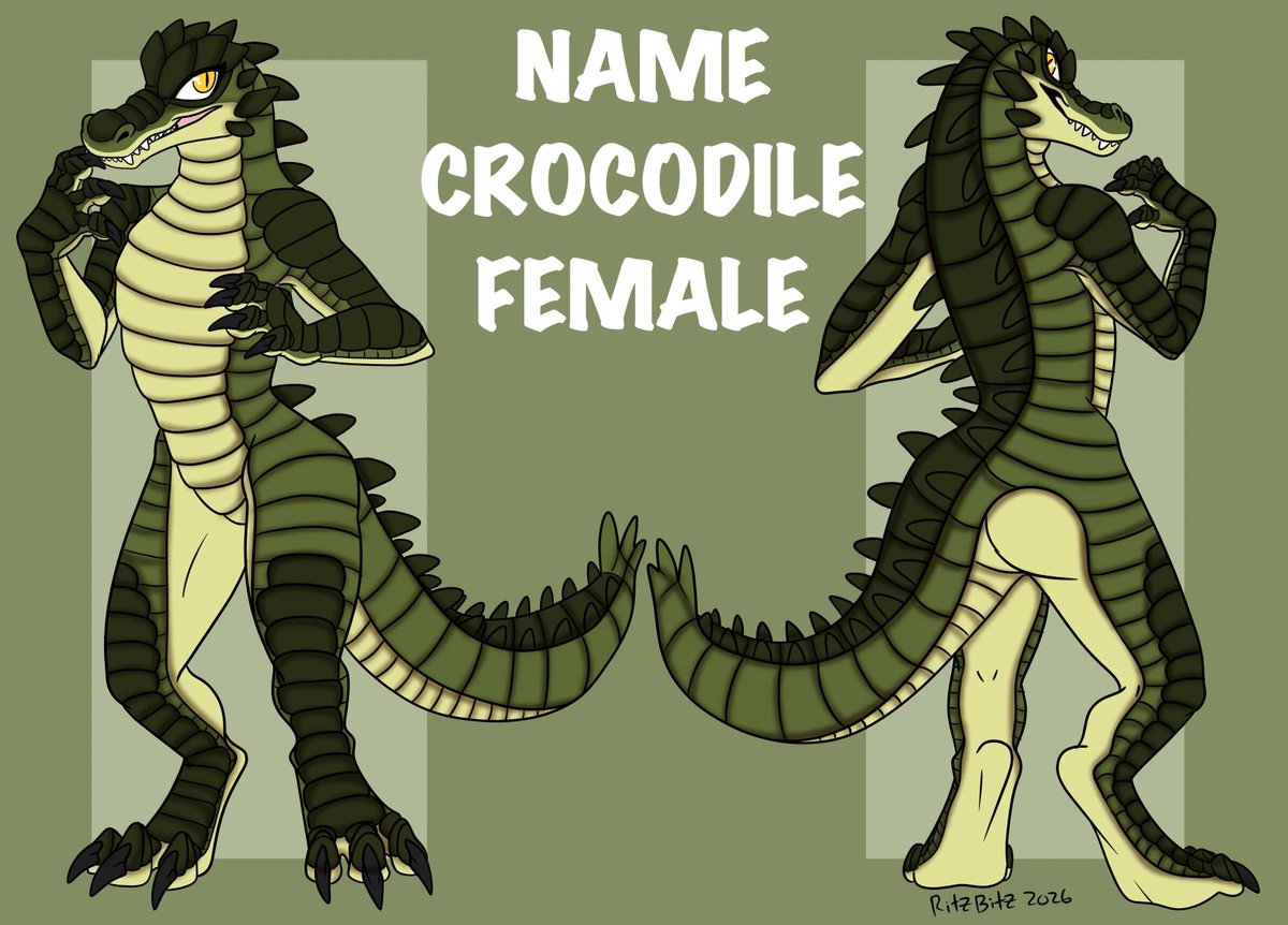 RitzCostumes's tweet photo. Croc lady premade for sale!
I'm selling her as a custom fit fullsuit! Head fits up to 23.5 inches, hands fit all but XL, feet up to size 14 mens.
Completion as early as August if paid off! Short payment plans okay.
Asking $7K! Shares much appreciated! https://t.co/23lD0O8nzL