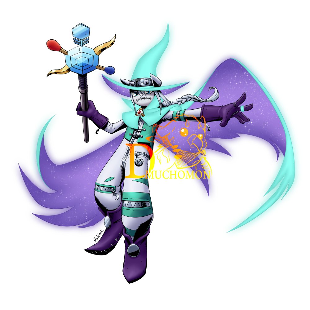 DMuchomon's tweet photo. Sorcerimon // Nemo, for «Digimon: Eclipse».
What secrets are hidden behind this strange form of Sorcerimon?

Art By: @yanasunqu
.
.
.
#Digimon #デジモン #Sorcerimon https://t.co/eey4KDnOUq