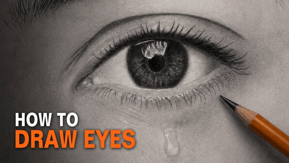 DrawRealistic's tweet photo. Did you ever want to learn how to draw hyper-realistic eyes? Check out my latest youtube tutorial here. 

https://t.co/P4nWZVGLVE https://t.co/isdnxb9d8Y