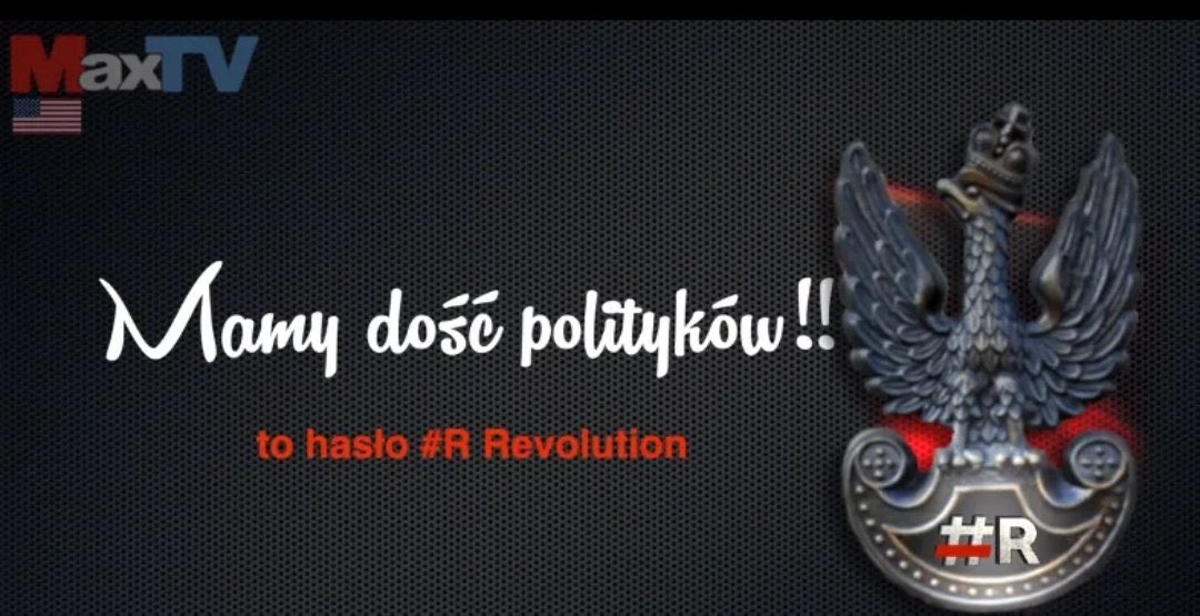 kevinpl77's tweet photo. @maxkolonko Mamy dość polityków!
https://t.co/61J2LB1D3C - jedyna telewizja, którą warto dziś oglądać!
🇺🇸#RREVOLUTION #NARPOL🇵🇱 https://t.co/TlJykDTyFF