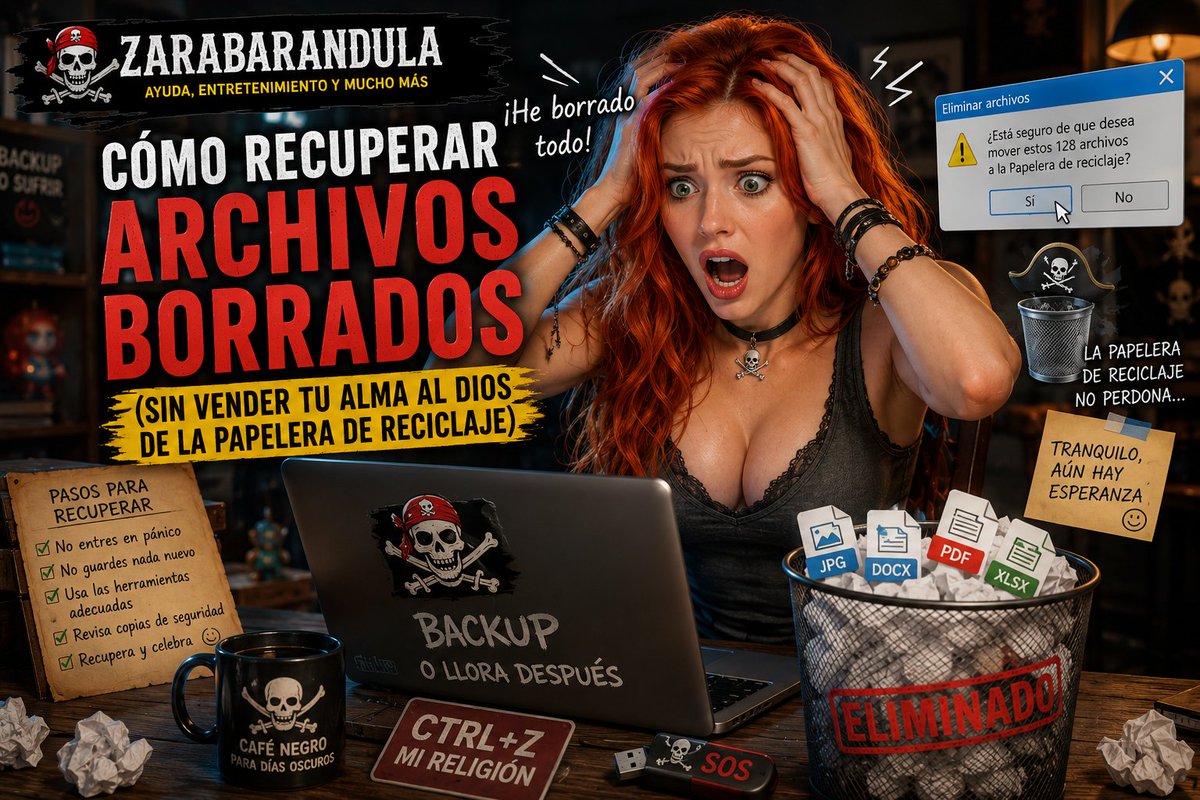 duque71's tweet photo. Cómo recuperar archivos borrados (sin vender tu alma al dios de la Papelera de Reciclaje) https://t.co/sEJRgQu5Jg https://t.co/na6SaMxQYx