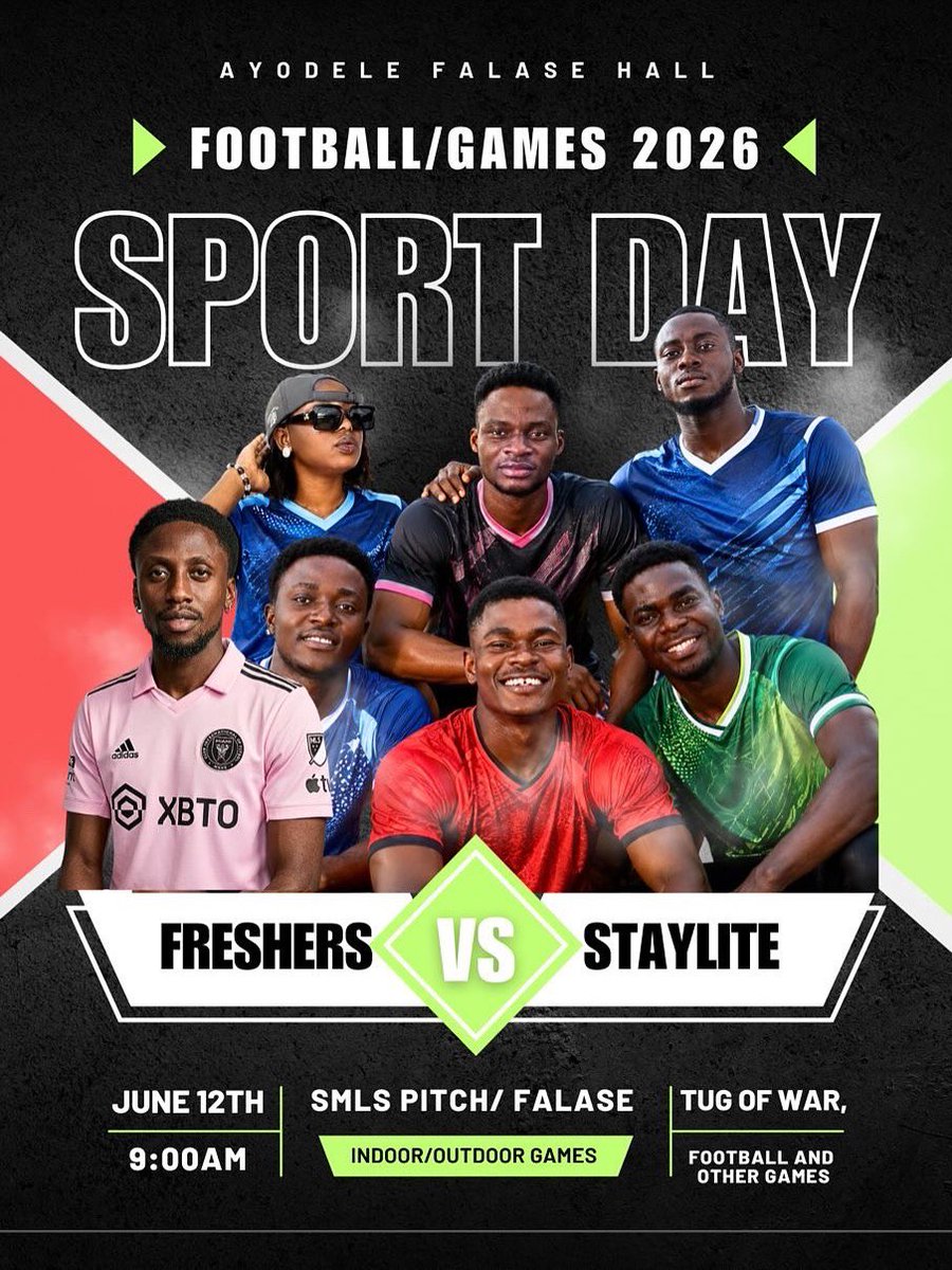 AFPGH's tweet photo. The AFPgH Freshers Week 2026 Sports Day was intense! ⚽🔥 

The Staylites took the crown with 85 points against the Freshers' 80 points.
 
AFPgH Freshers Week 2026
"A week to remember, a hall to call home." https://t.co/u0XDUjXm8d