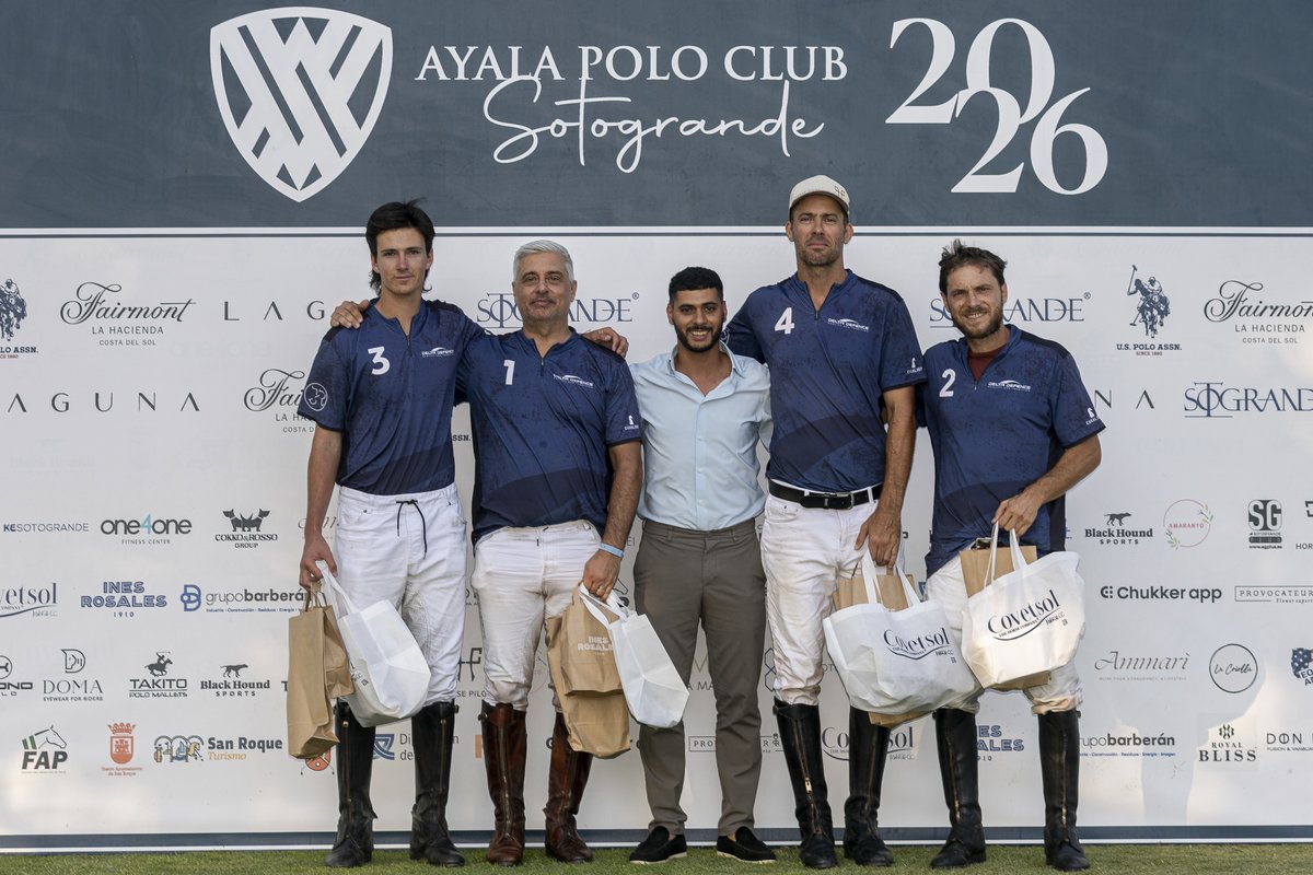 deportescg's tweet photo. 🐴 #polo #Almasanta se hace con el Open de España en #AyalaPoloClub al ganar 9-7 a 1890 Polo con 7 goles de Santiago Cernadas y triunfos de #deltadefence y #AlmigosDüsseldorf en las copas Kai y Mar de Sazzón @rfhe_ #AndaluzaPolo #SanRoque #sotogrande

https://t.co/o1v6YRa2eb https://t.co/msOsUGMzXj