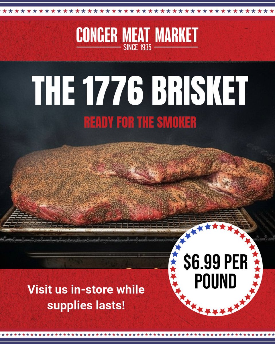 Conger Meat Market (@CongerMeats1935) / Posts / X