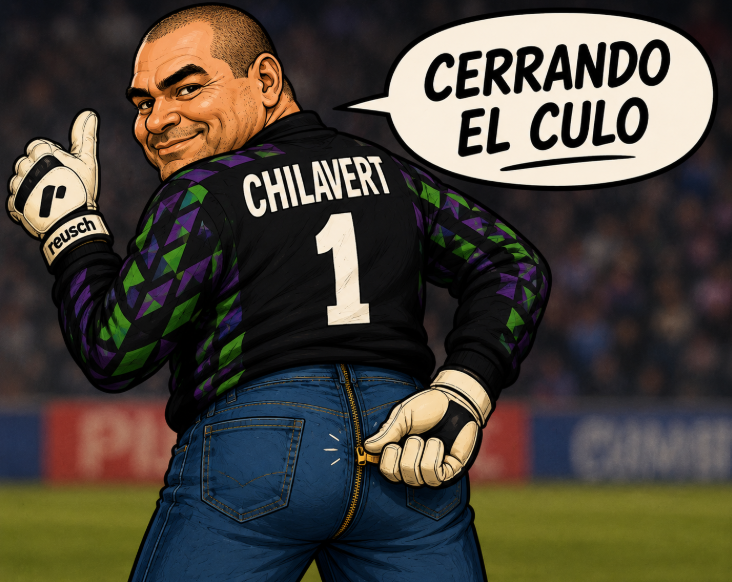 lukyano's tweet photo. Cerrando el CUL0 #Chilavert #Paraguay #Alfaro https://t.co/7hEFiTPTK2