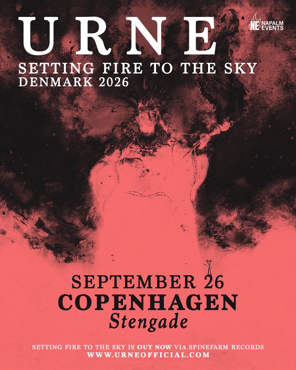 urneband's tweet photo. Copenhagen 🇩🇰 
Tickets on sale now!

https://t.co/MEP37d3dn6 https://t.co/0EldfOmjwO