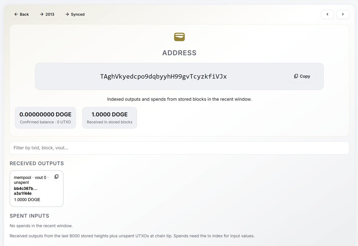 inevitable360's tweet photo. Sending my first $DOGE on the new testnet using #DogeGo - Much Faster Full Dogecoin Node π
so far so good, need some UI improvements on user notification and confirmation wen sending, but seams its workings as intended π https://t.co/k564ppyxbV