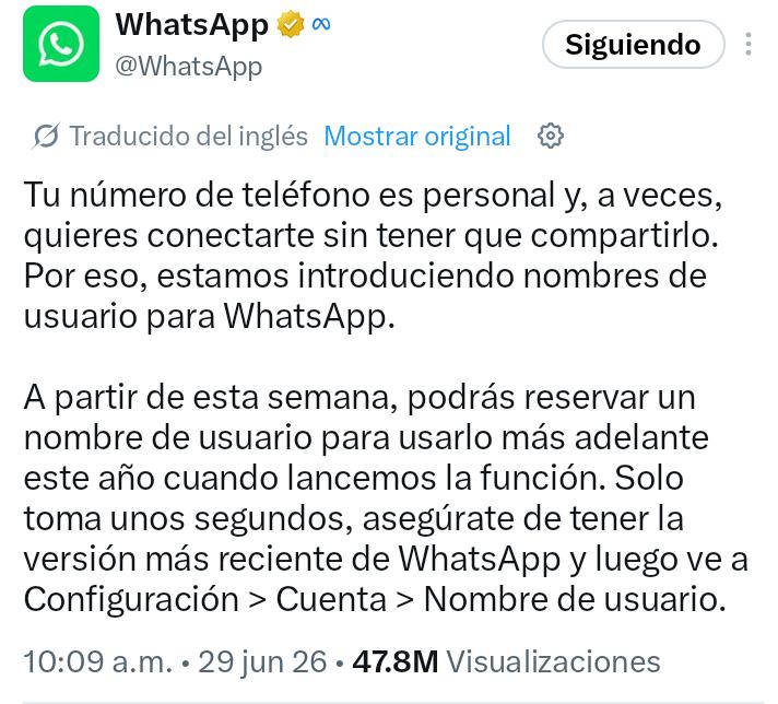 securedmx's tweet photo. ¡Menos datos expuestos! 

WhatsApp estrena nombres de usuario: adiós a dar tu número a desconocidos. 📱🛡️

Un avance de #Ciberseguridad que frena fraudes de ingeniería social, acoso y SIM swapping. 

¡Entra a la app y aparta tu ID antes de que te lo ganen! 🏃💨 https://t.co/z6itiZbuiT