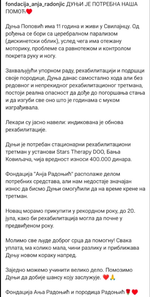 mala___baba's tweet photo. Ko može, nek pomogne. https://t.co/90GNs1hIX2