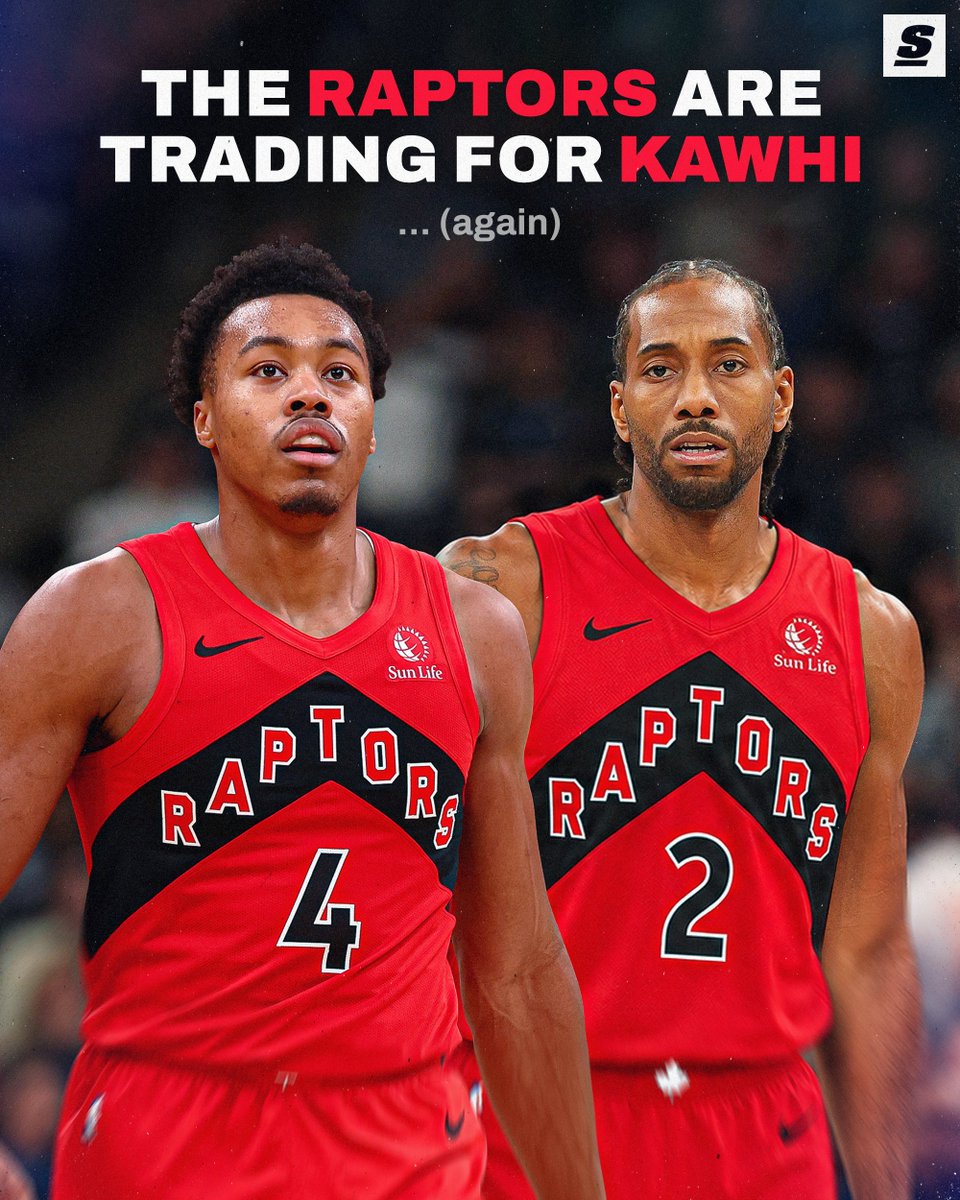 theScore's tweet photo. BREAKING: KAWHI IS COMING BACK TO TORONTO 🚨 https://t.co/E7djCiWHK7