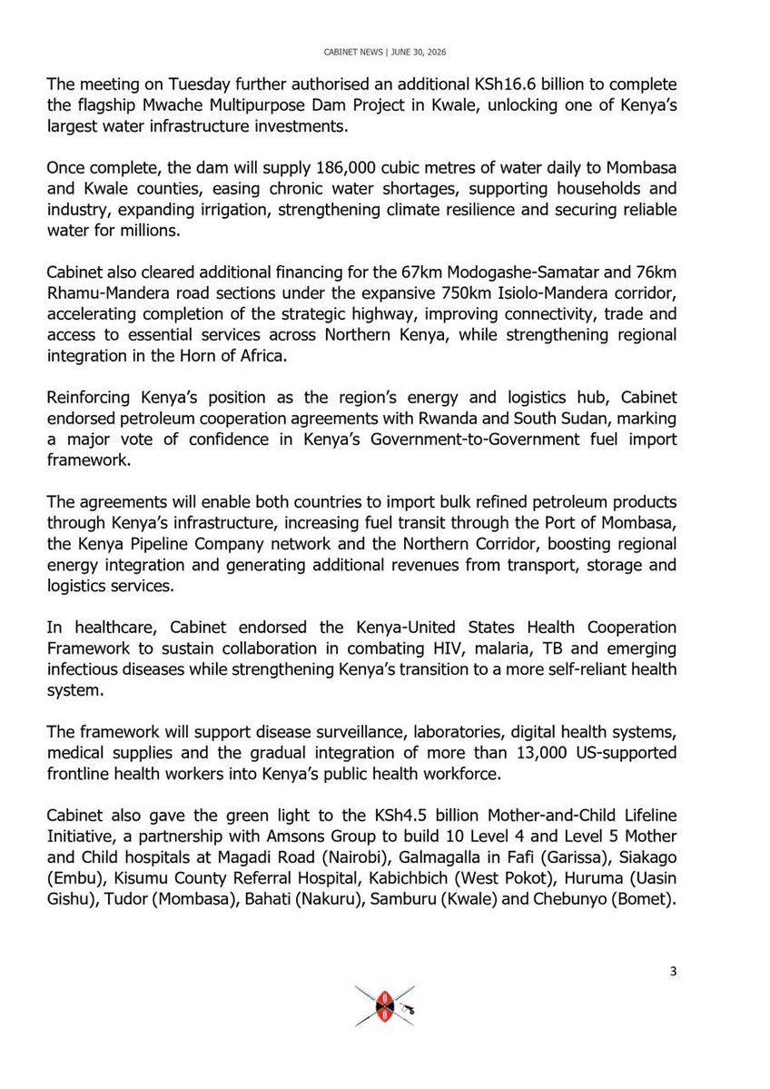 HusseinMohamedg's tweet photo. Cabinet Resolutions https://t.co/1vsh7wMwY8