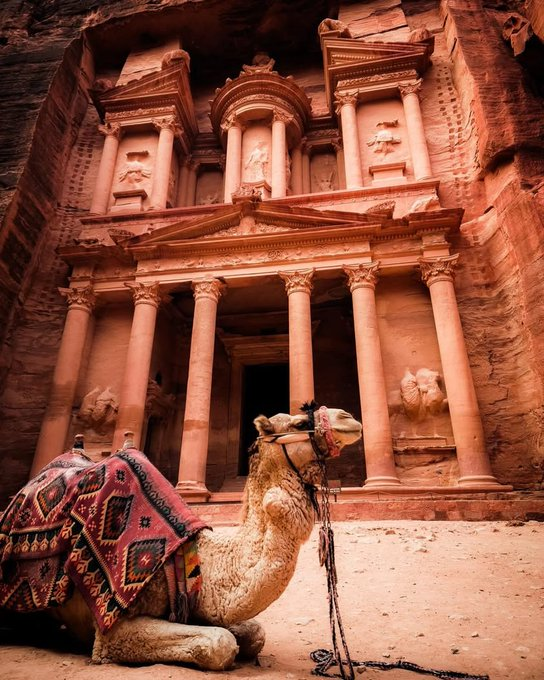 asirtelashk's tweet photo. Petra🐪📷#VisitJordan #GoJordan #Jordan📷 https://t.co/27VkwQME92