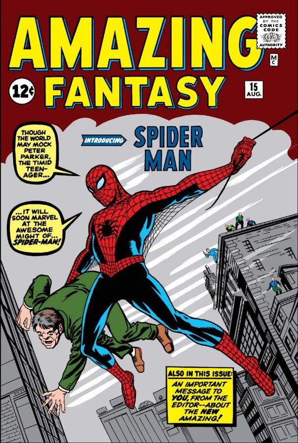 _Margvel's tweet photo. Tuvimos a Messi con Spider-Man recreando la portada de Amazing Fantasy antes que el GTA VI 😭 https://t.co/rwoCWYpaCU