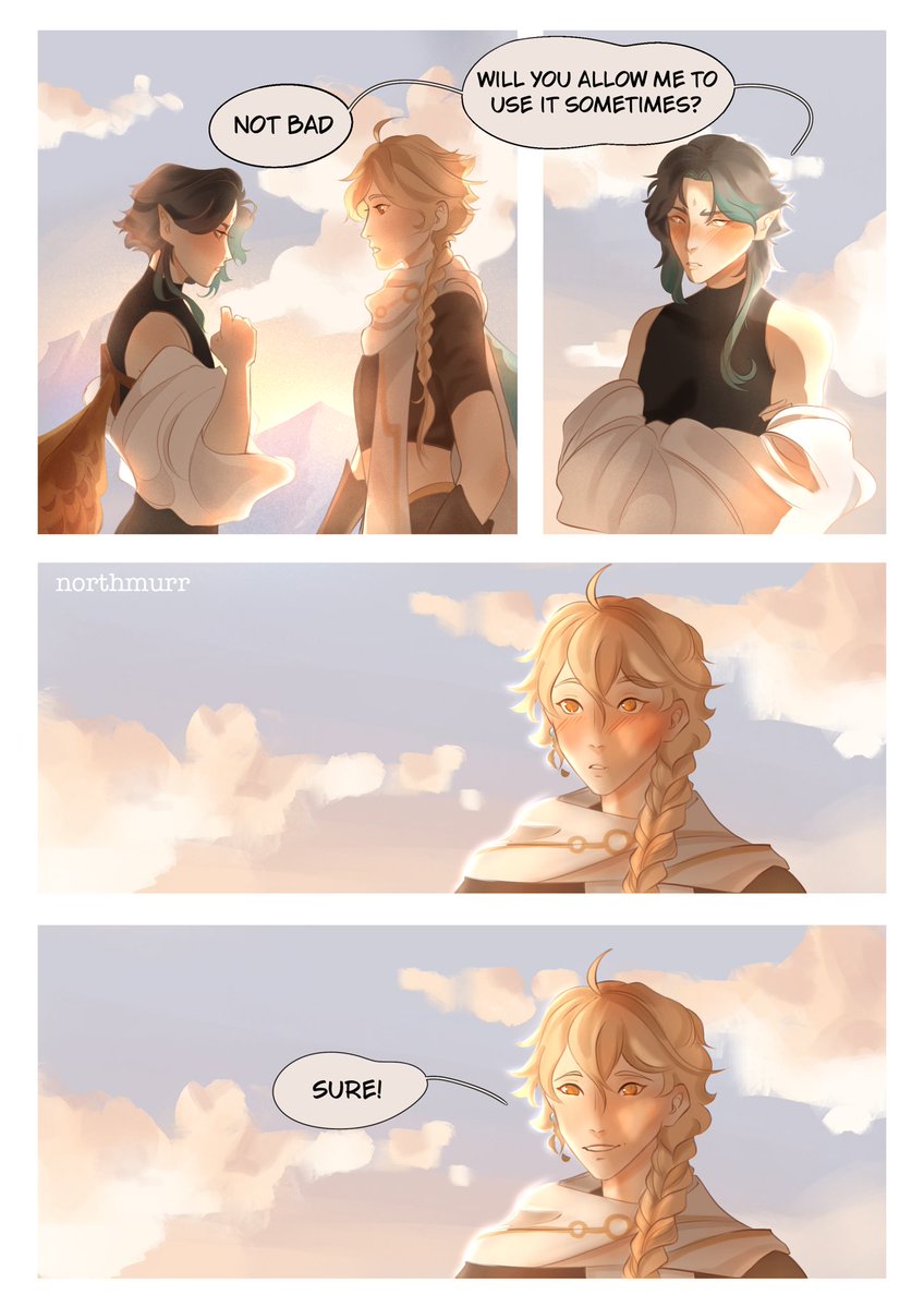 northmurr's tweet photo. (2/2)
Aether didn’t know that Yaksha can fly
#genshinimpact
#xiaother #xiao #aether https://t.co/N6NwvRlSBz